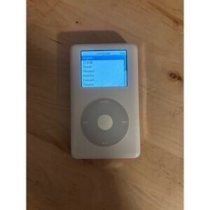 Apple iPod Photo classic 4th Generation White (20 GB) A1099